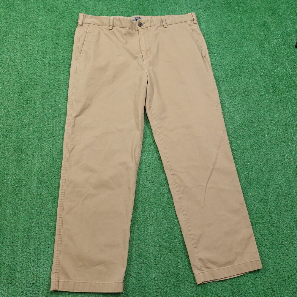 GH‎ BASS & CO WILTON CHINO PANTS KHAKI TAN MENS SIZE 38X32